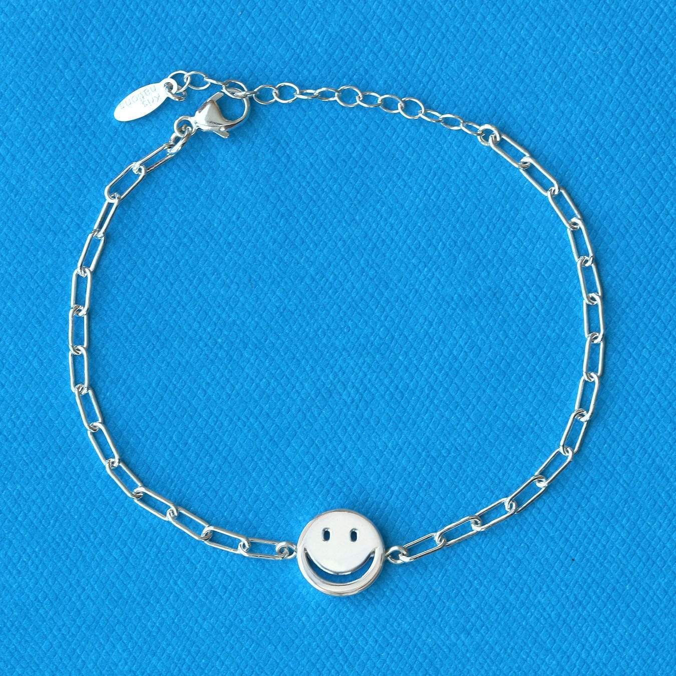 Happy Face Chain Bracelet