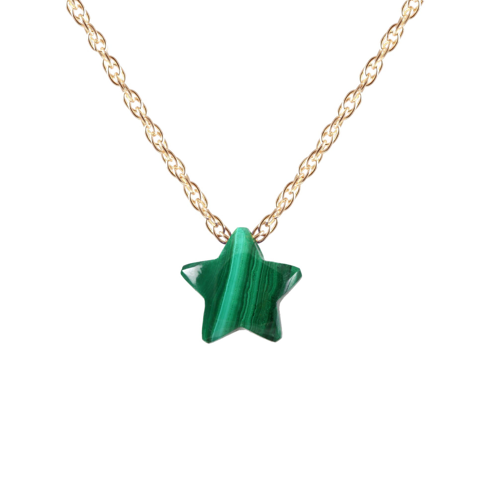 Gemstone Star Necklace