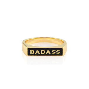 Badass Enamel Ring