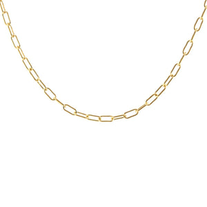 Thick Drawn Cable Chain Necklace